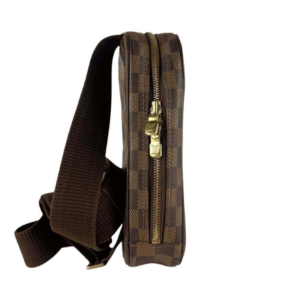 LOUIS VUITTON Brown Damier Canvas Pochette Hobo Bag - Picture 2 of 12